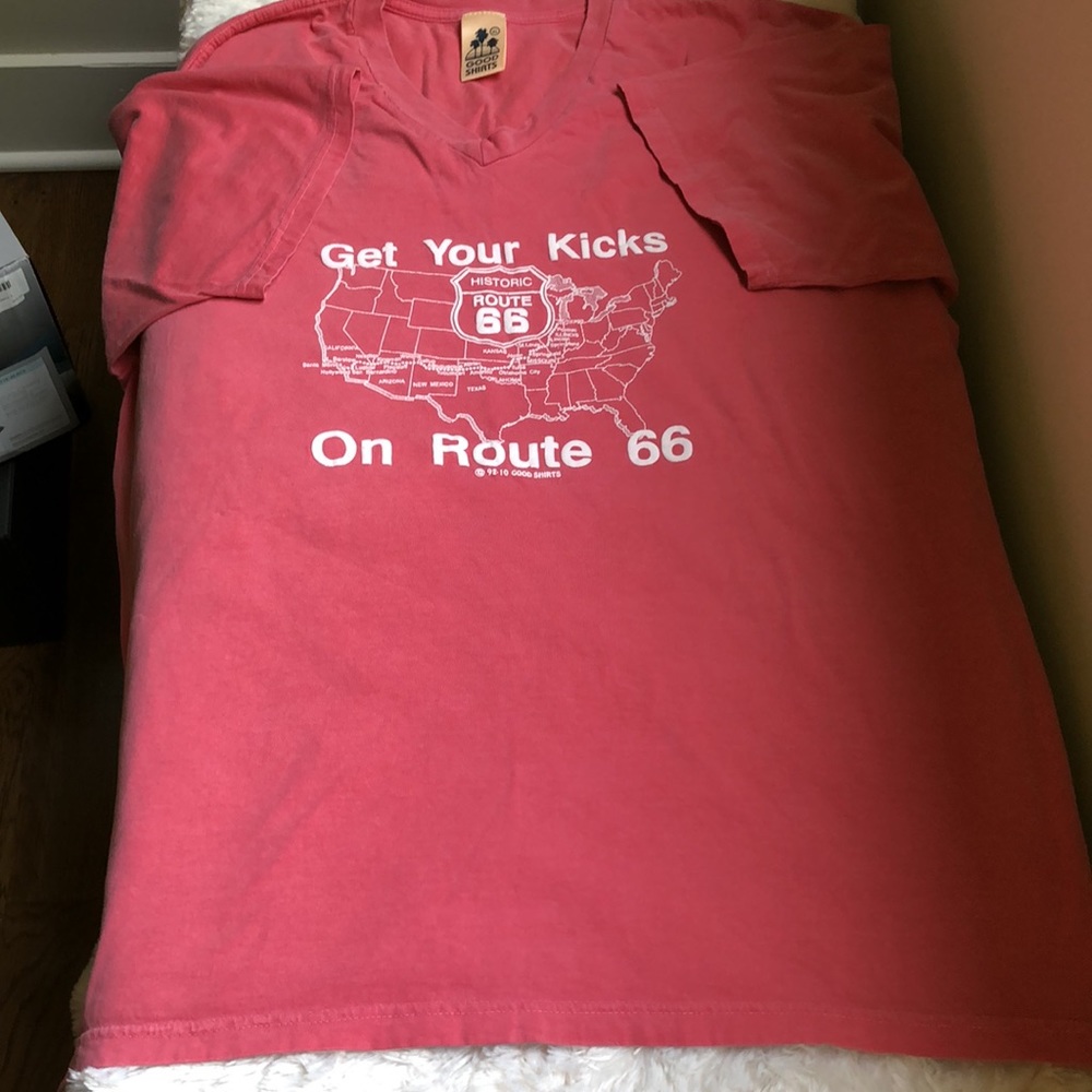 Unisex Vintage Route 66 Good Shirts Made in the USA Size XL 90’s - Picture 3 of 8